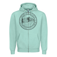 Seafoam oberlin college, oberlin, oh, Zipper Hoodie - artisFamous