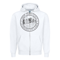 White oberlin college, oberlin, oh, Zipper Hoodie - artisFamous