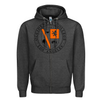 Charcoal Heather occidental college Zipper Hoodie - artisFamous