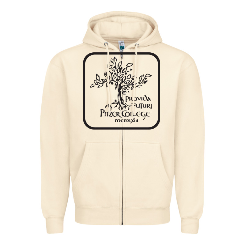 Pitzer College Seal, Cali Zipper Hoodie by artisFamous | Teevron