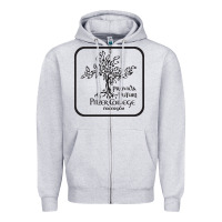 Heather Grey pitzer college seal, cali Zipper Hoodie - artisFamous