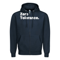 Navy zero tolerance Zipper Hoodie - artisFamous
