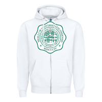 White ohio university Zipper Hoodie - artisFamous
