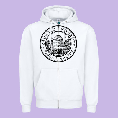 Radford University Zipper Hoodie Designed By Artisfamous