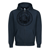 Navy radford university Zipper Hoodie - artisFamous