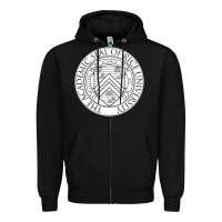 Black rice university Zipper Hoodie - artisFamous