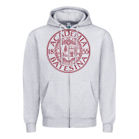 Heather Grey seal bates college Zipper Hoodie - artisFamous