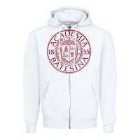 White seal bates college Zipper Hoodie - artisFamous