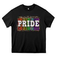 Black Pride barcode Heavy Core Tee - CowGirlArtShop