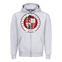 Heather Grey seattle university Zipper Hoodie - artisFamous