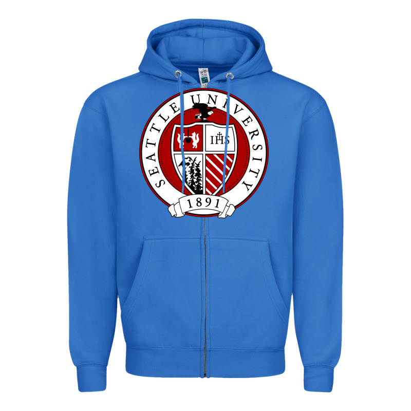 Seattle University Zipper Hoodie by artisFamous | Teevron