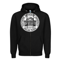 Black southern methodist university Zipper Hoodie - artisFamous