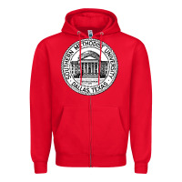Red southern methodist university Zipper Hoodie - artisFamous