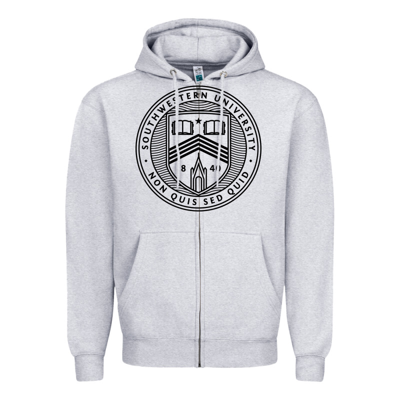 Southwestern University Zipper Hoodie by artisFamous | Teevron