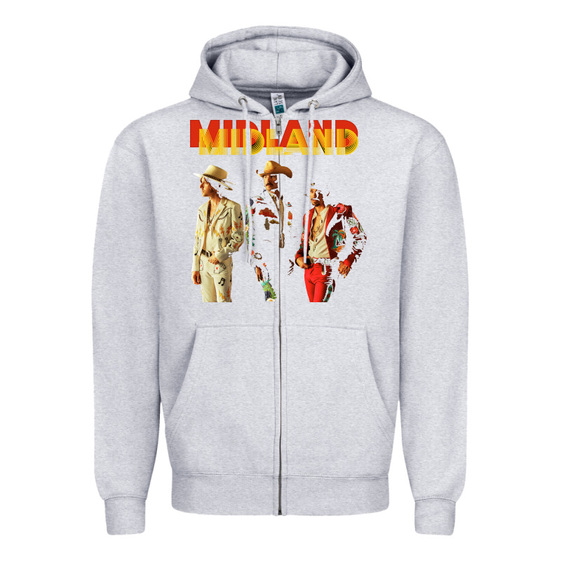 Midland Zipper Hoodie by artisFamous | Teevron