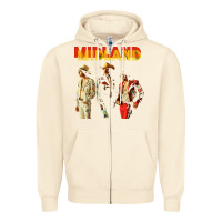 Sandshell midland Zipper Hoodie - artisFamous