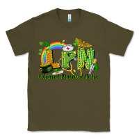 Army Green LPN Licensed Practical Nurse St. Patrick's Day Classic Tee - CowGirlArtShop