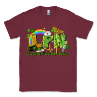 Burgundy LPN Licensed Practical Nurse St. Patrick's Day Classic Tee - CowGirlArtShop