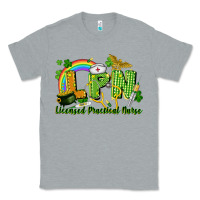 Heather Grey LPN Licensed Practical Nurse St. Patrick's Day Classic Tee - CowGirlArtShop