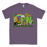 Lavender LPN Licensed Practical Nurse St. Patrick's Day Classic Tee - CowGirlArtShop
