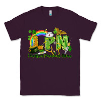 Plum LPN Licensed Practical Nurse St. Patrick's Day Classic Tee - CowGirlArtShop