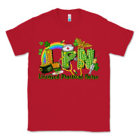 Red LPN Licensed Practical Nurse St. Patrick's Day Classic Tee - CowGirlArtShop