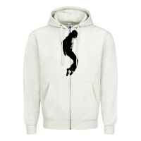 Oatmeal Heather michael jackson Zipper Hoodie - artisFamous