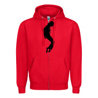 Red michael jackson Zipper Hoodie - artisFamous