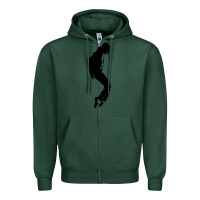 Sports Green michael jackson Zipper Hoodie - artisFamous