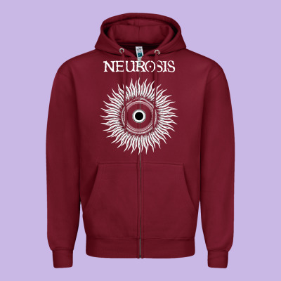 Neurosis Zipper Hoodie Designed By Artisfamous