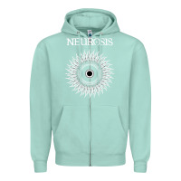 Seafoam neurosis Zipper Hoodie - artisFamous