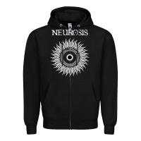Black neurosis Zipper Hoodie - artisFamous