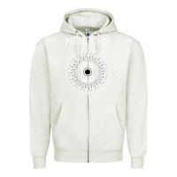 Oatmeal Heather neurosis Zipper Hoodie - artisFamous