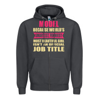 Smoke model funniest isn't a jobtitle Zipper Hoodie - artisFamous