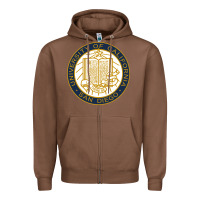 Chestnut university of california, san diego Zipper Hoodie - artisFamous