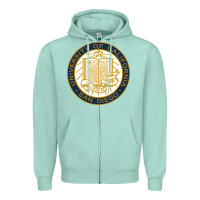 Seafoam university of california, san diego Zipper Hoodie - artisFamous