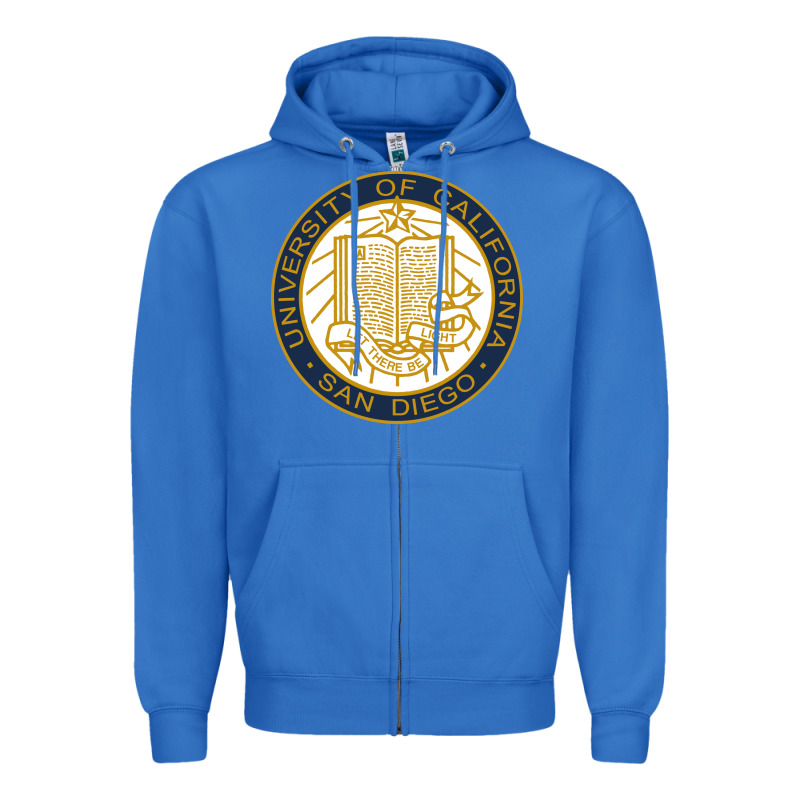 University Of California, San Diego Zipper Hoodie by artisFamous | Teevron