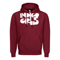 Burgundy Best Indigo Girls music Zipper Hoodie - artisFamous