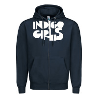 Navy Best Indigo Girls music Zipper Hoodie - artisFamous