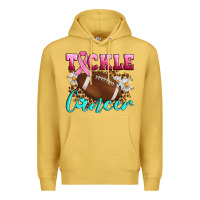 Antique Gold Tackle Cancer Premium Hoodie - Artiststas