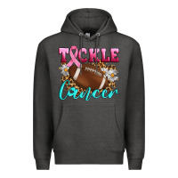 Charcoal Heather Tackle Cancer Premium Hoodie - Artiststas