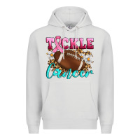 Dove Grey Tackle Cancer Premium Hoodie - Artiststas