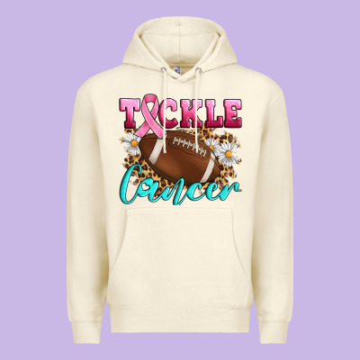 Tackle Cancer Premium Hoodie Designed By Artiststas