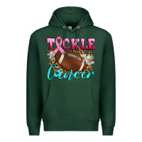 Sports Green Tackle Cancer Premium Hoodie - Artiststas