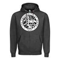 Charcoal Heather university of idaho Zipper Hoodie - artisFamous