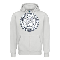 Dove Grey university of illinois Zipper Hoodie - artisFamous
