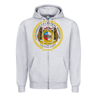 Heather Grey university of central missouri Zipper Hoodie - artisFamous
