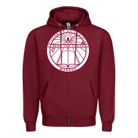 Burgundy university of louisiana at monroe Zipper Hoodie - artisFamous