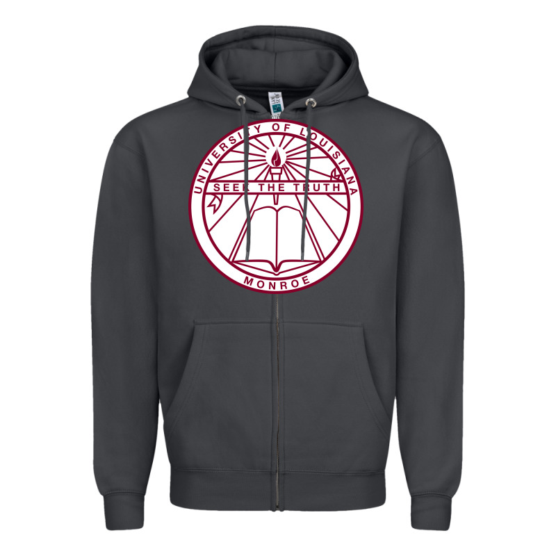 University Of Louisiana At Monroe Zipper Hoodie by artisFamous | Teevron