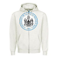 Oatmeal Heather university of maine at presque isle Zipper Hoodie - artisFamous